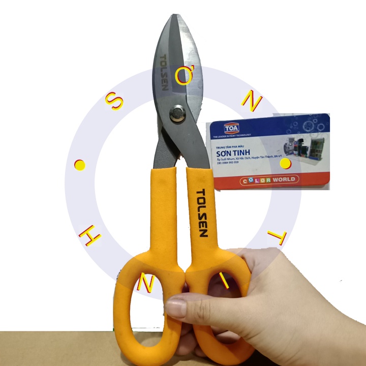 Kéo Cắt Tôn Tolsen 30037 (30cm)