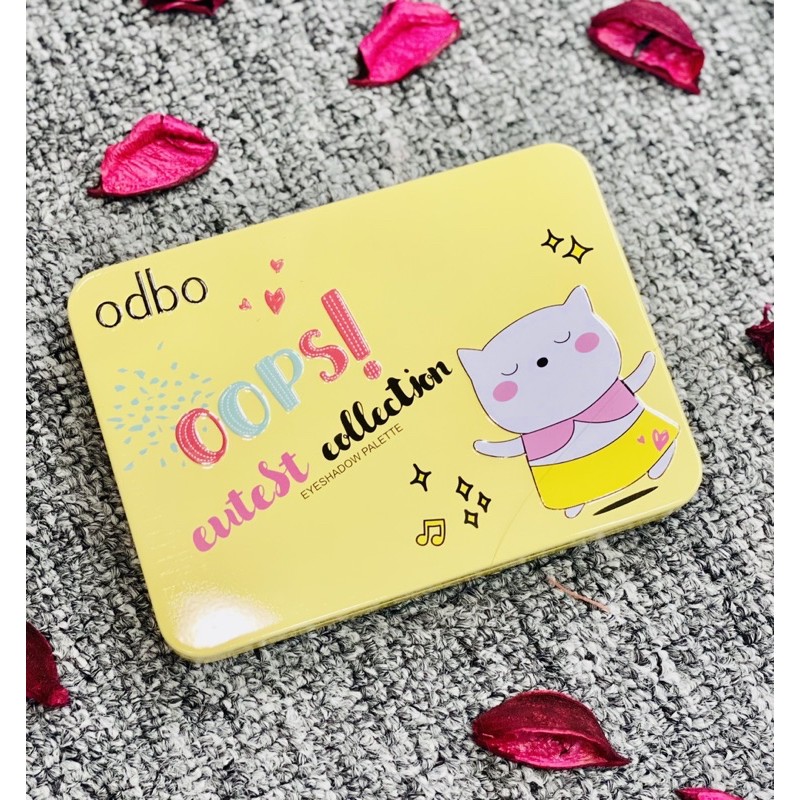 🏳️‍🌈🏳️‍🌈 Phấn Mắt Odbo Oops! Eutest Collection Eyeshadow Palette  OD212 🏳️‍🌈🏳️‍🌈