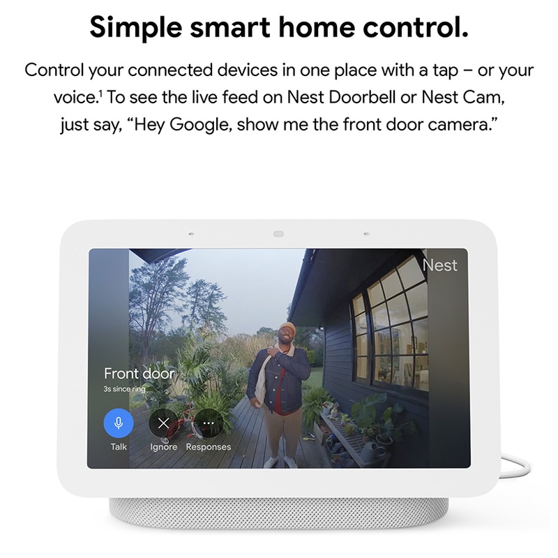 Màn hình thông minh tích hợp loa Google Nest Hub Gen 2, màn hình 7 inch