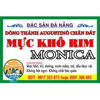 cá mực khô rim(2 cá +2 mực)