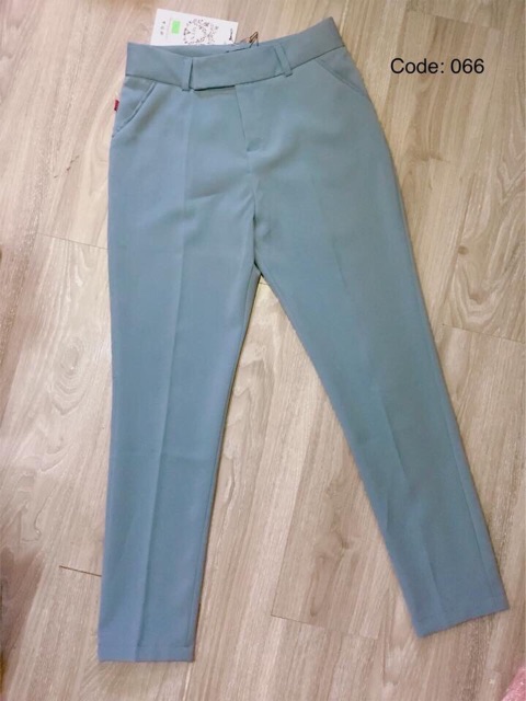 [Mã WAMST112 giảm 25k đơn 150k] Quần âu nữ vải trượt nhung Hàn cao cấp(siêu cao cấp) | BigBuy360 - bigbuy360.vn