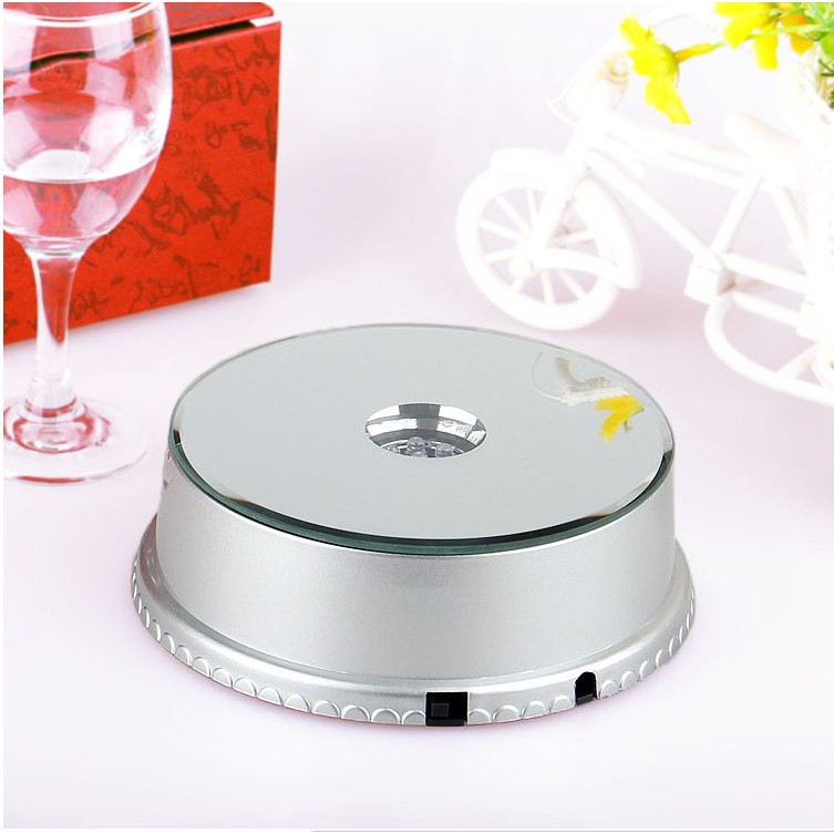 Đế xoay trưng bày sản phẩm đèn led nhiều kích cỡ