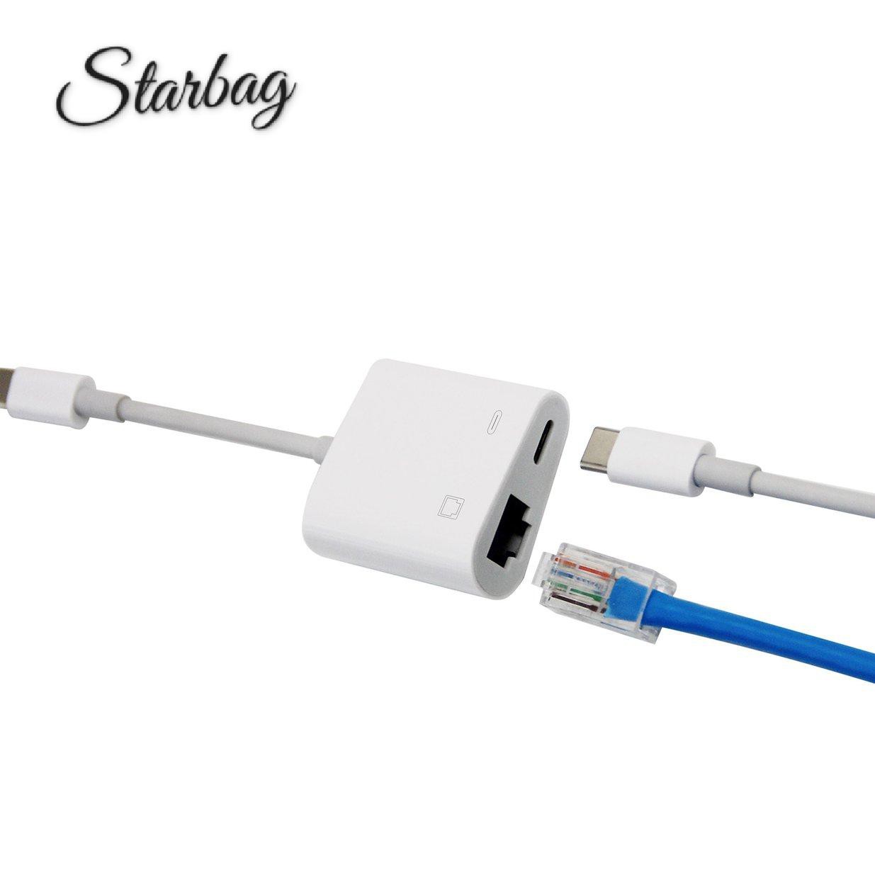 Bộ Chuyển Đổi Mạng Type-C Sang Rj45 100m | BigBuy360 - bigbuy360.vn