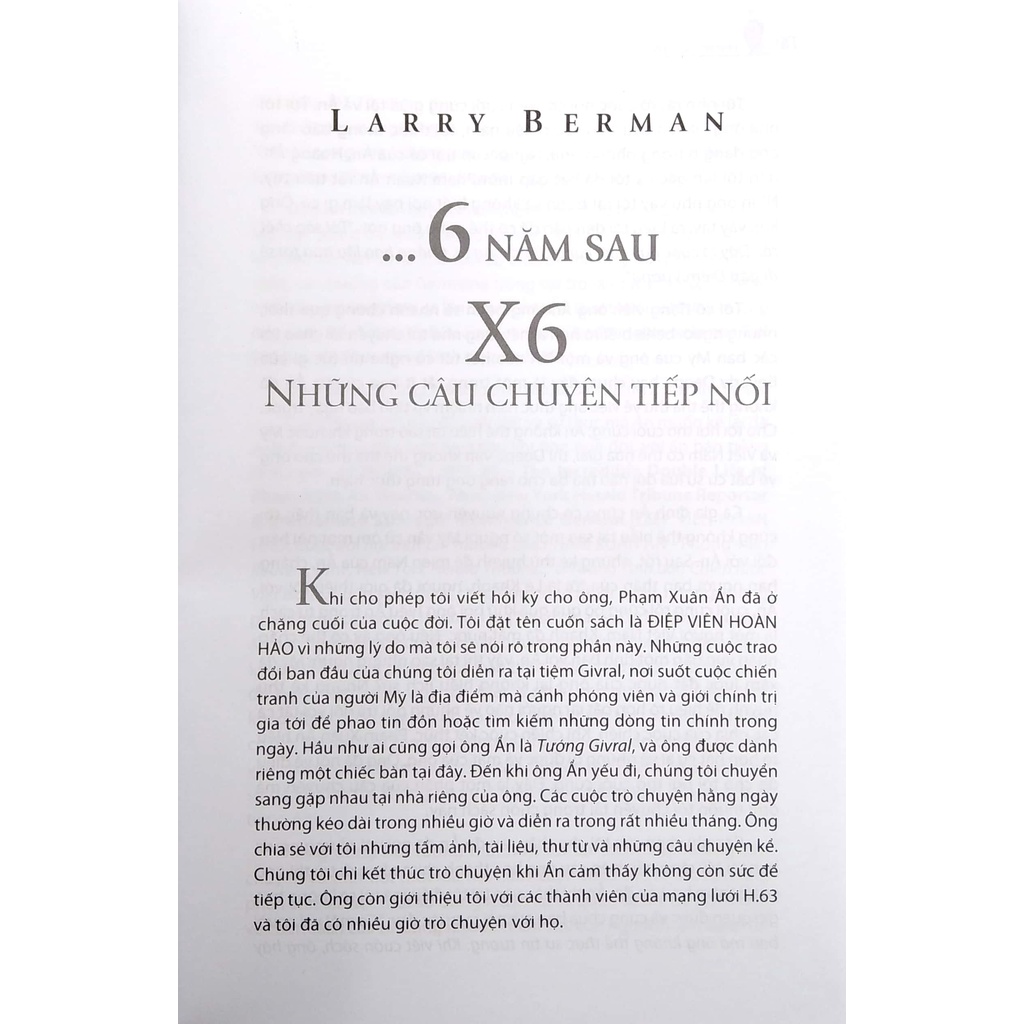 Sách Điệp Viên Hoàn Hảo X6 - Bìa Cứng (Tái Bản 2020)