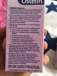 Vitamin d3 Ostelin dạng xi lanh ( ngày 0.5ml) 20ml