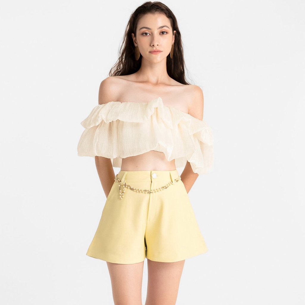 Quần Short Lưng Cao - EDINI - S149