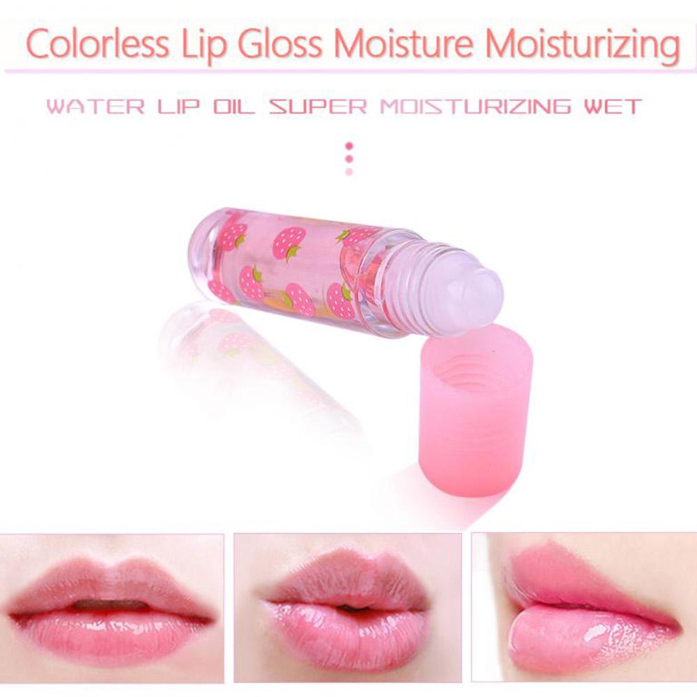 Son Bóng Trong Suốt Không Màu Chống Thấm Nước Có Đầu Lăn Tiện Dụng