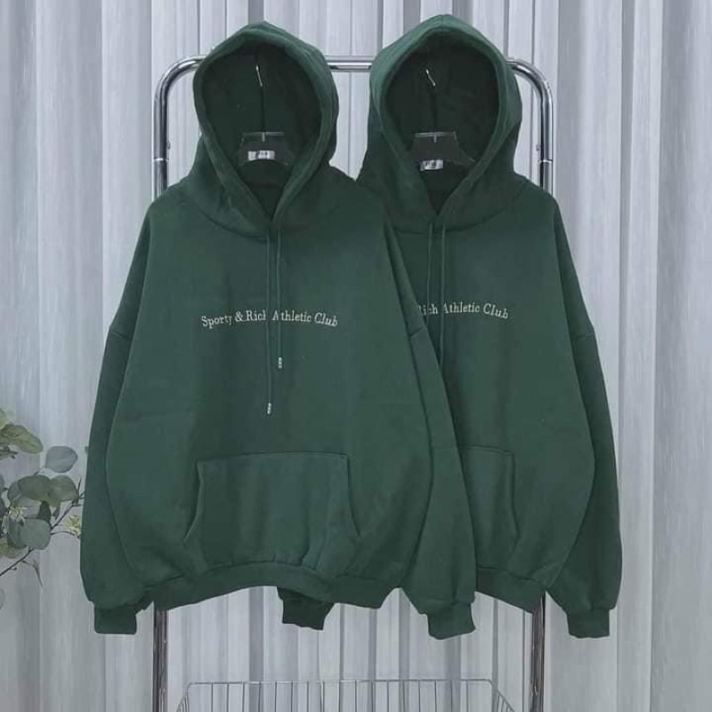 Áo Khoác Nỉ Ngoại Dáng Thụng Nam Nữ Mặc Đẹp - in Logo trước Ngực ( ảnh thật - nặng 500g )