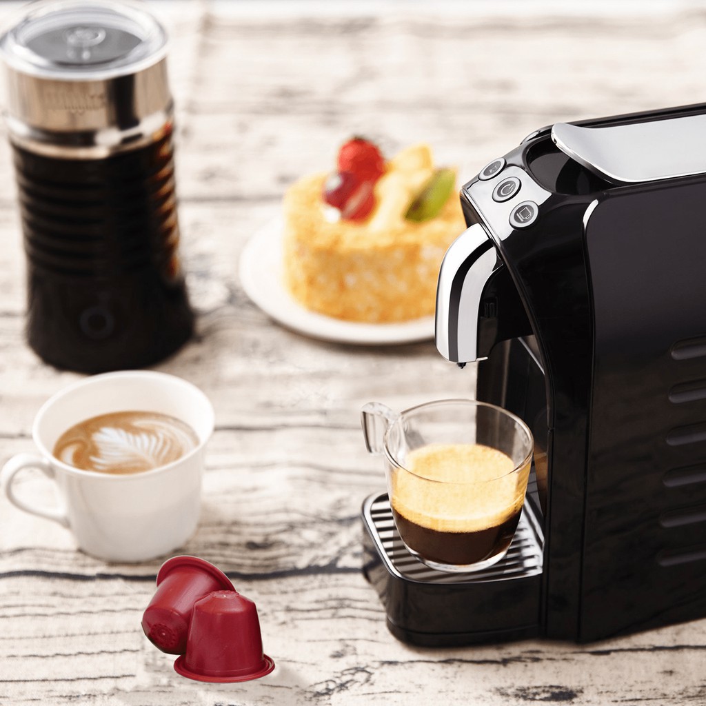 Máy pha cà phê viên nén mini - Coffee Capsule Machine (Đen)