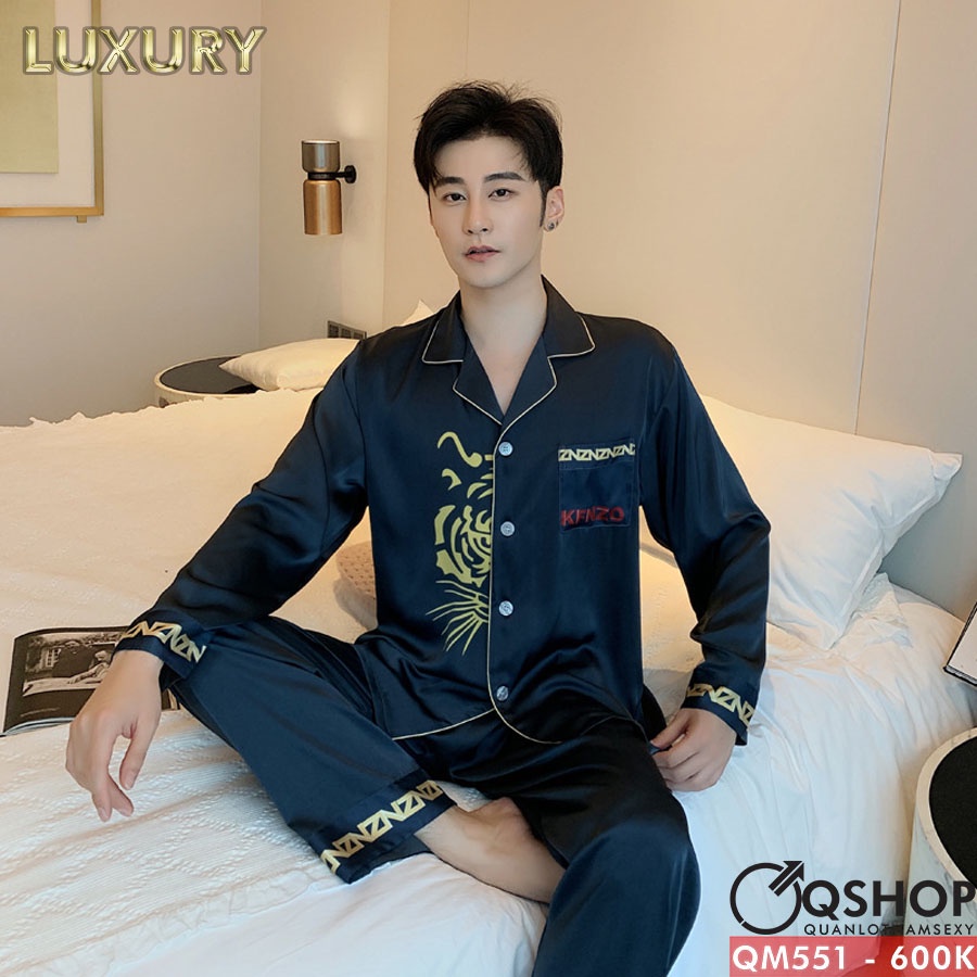 Bộ đồ pijama luxury cao cấp QSHOP QM550 - QM551