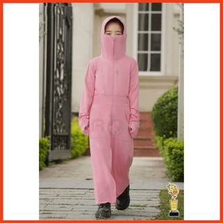 Áo Chống Nắng Cho Bé Gái toàn thân từ 10 đến 40kg, mềm mịn, chống tia UV