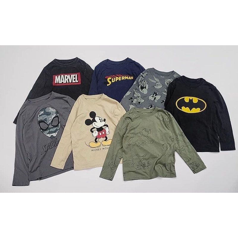 Áo cotton dài tay F.O.X bé trai