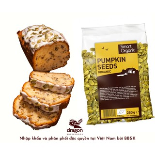 Hạt bí hữu cơ Smart Organic 250Gr