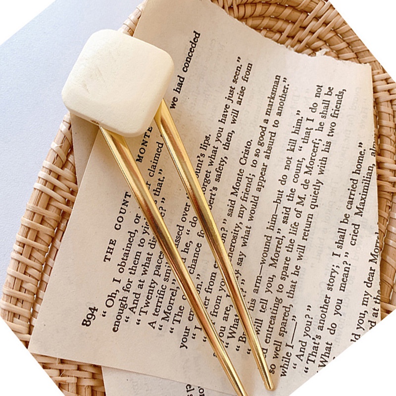 Trâm Cài Tóc Chữ U Bằng Gỗ Thời Trang Hàn Quốc