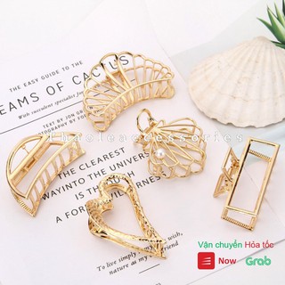 Kẹp tóc Hàn Quốc cặp tóc càng cua kim loại xinh xắn dành cho nữ - Thao Le Accessories