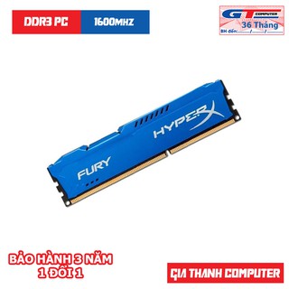 Ram DDR3 8GB 1600Mhz Kingston Tản HyperX
