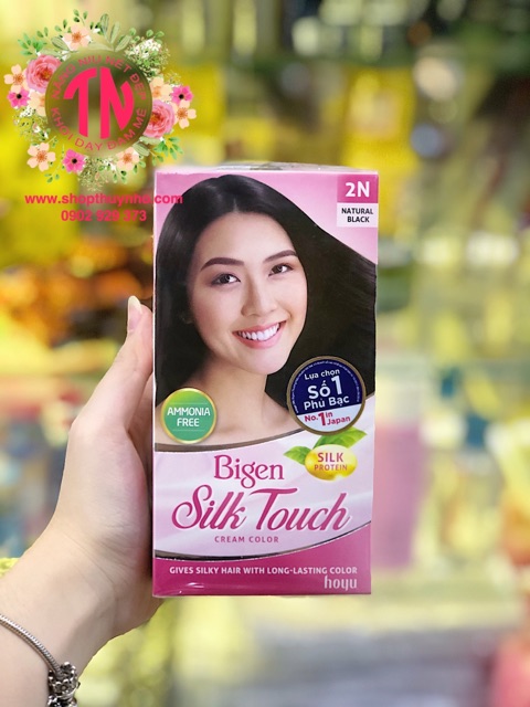 Thuốc nhuộm tóc Bigen Silk Touch Cream Color