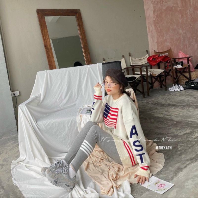 Quần legging kẻ vạch TB hàng QC | BigBuy360 - bigbuy360.vn