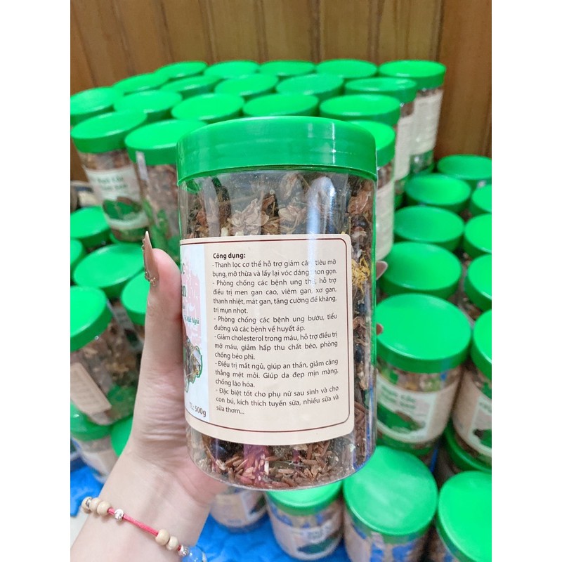 Trà ngũ cốc tâm sen 500g ngủ ngon ( ảnh thật shop e chụp ạ ) | Thế Giới Skin Care