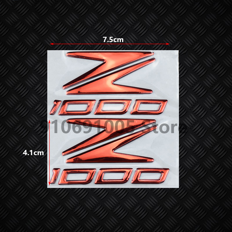 Miếng dán trang trí xe hơi hình Logo KAWASAKI Z1000 Z1000
