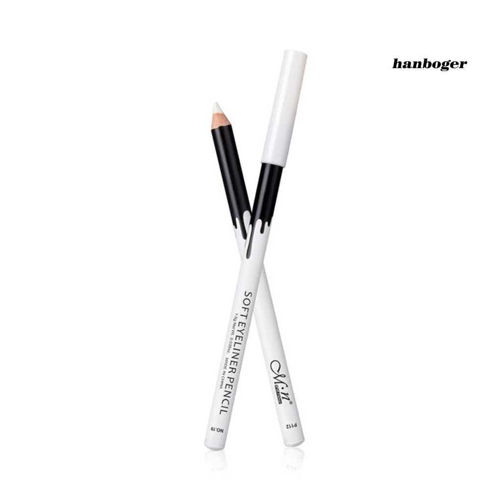 [Hàng mới về] Bút chì kẻ mắt mềm mại có độ bóng cao lâu trôi không thấm nước chống nhòe Hanboger Menow | BigBuy360 - bigbuy360.vn