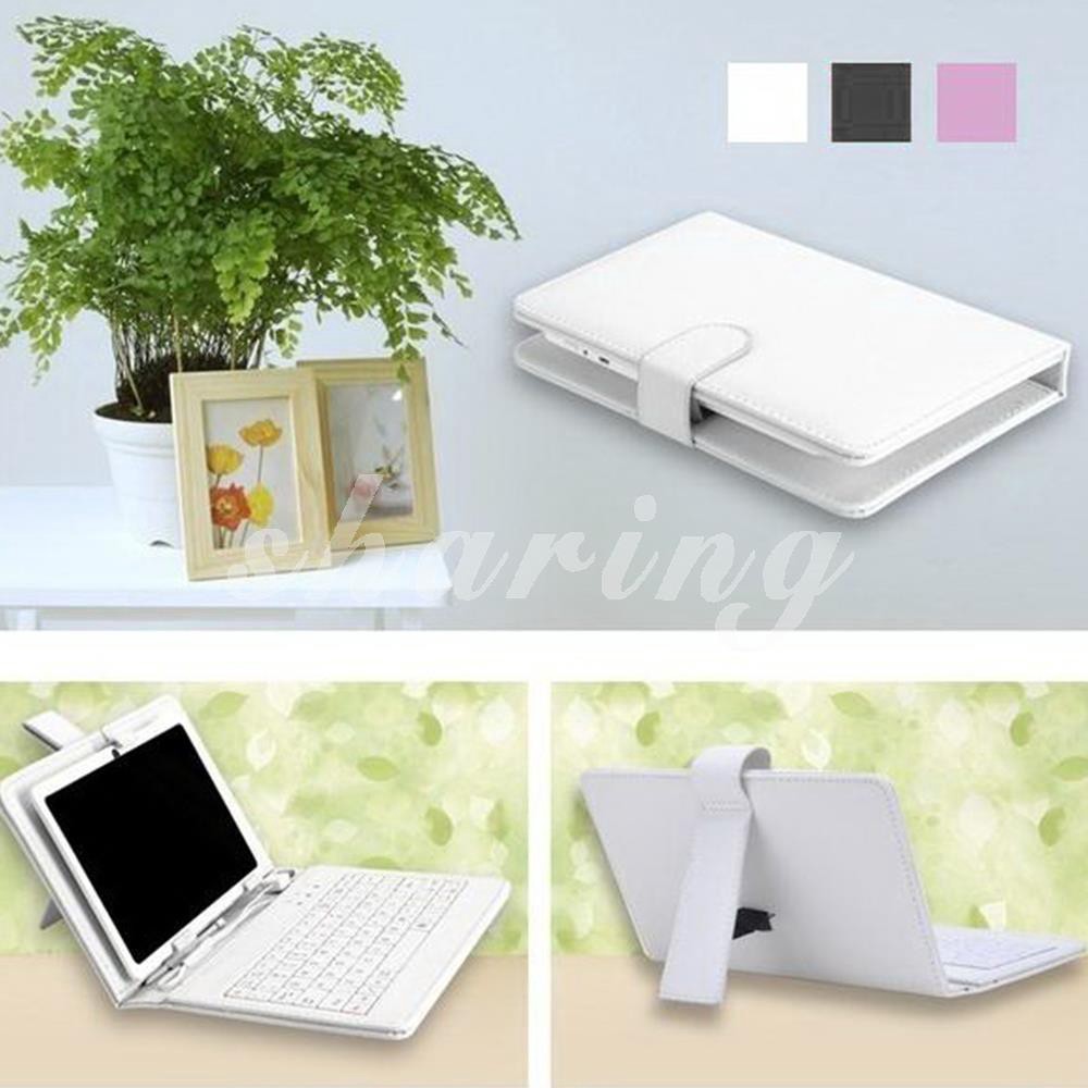 Bao da nắp gập kiêm bàn phím mỏng cho máy tính bảng 7 inch (bán xả)