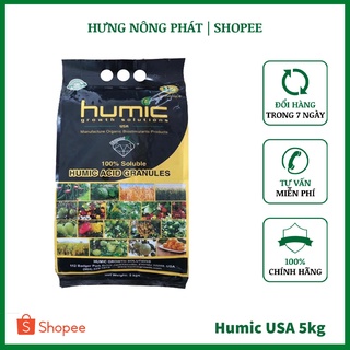 Humic mỹ 5kg - humic acid granules 99% công ty hoàng phúc