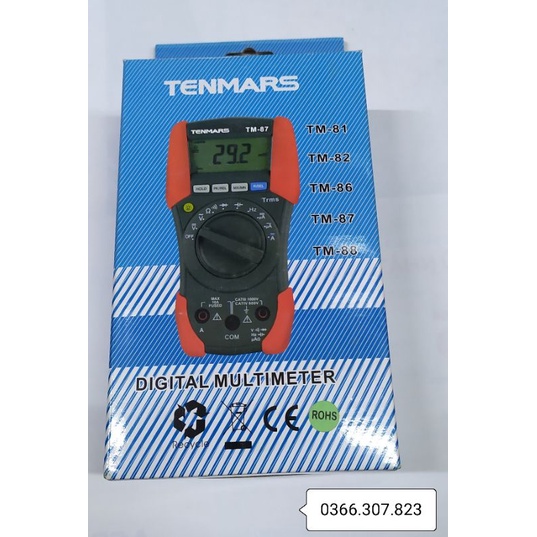 Đồng hồ vạn năng hiển thị số Tenmars TM-87