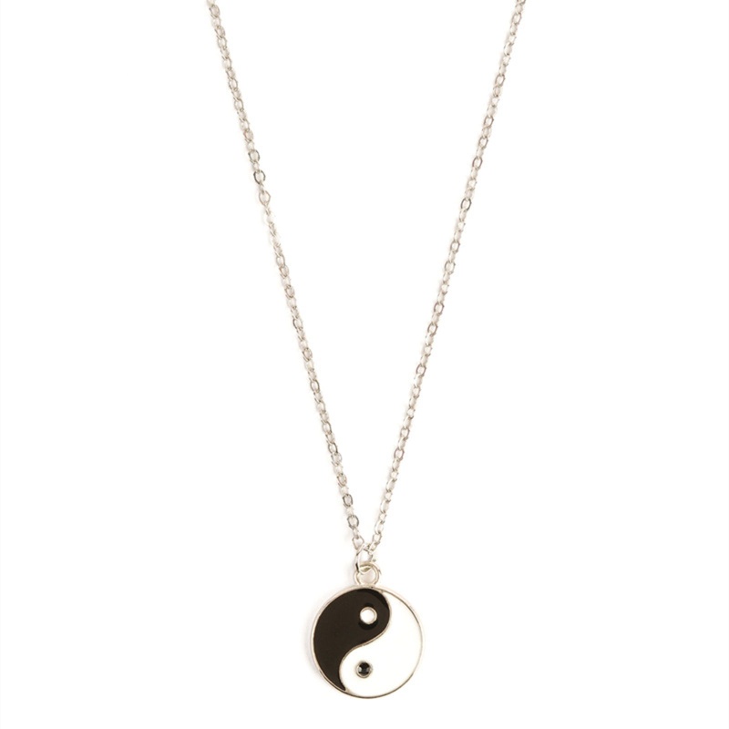 Vòng cổ Bùa Hộ Mệnh Âm Dương Yin Yang Bagua Có Thể Điều Chỉnh Bảo Vệ Cho Nam Và Nữ
