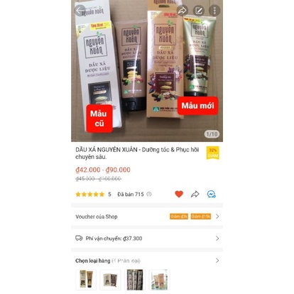 Dầu xả dược liệu Nguyên Xuân 150ml  - Dầu Xả Nguyên Xuân Bồng bềnh Hương hoa