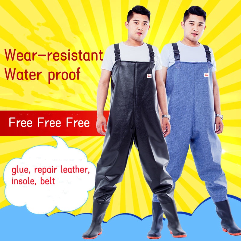 Bộ Áo Liền Quần Đi Mưa Dày Dặn Chống Nước Toàn Thân