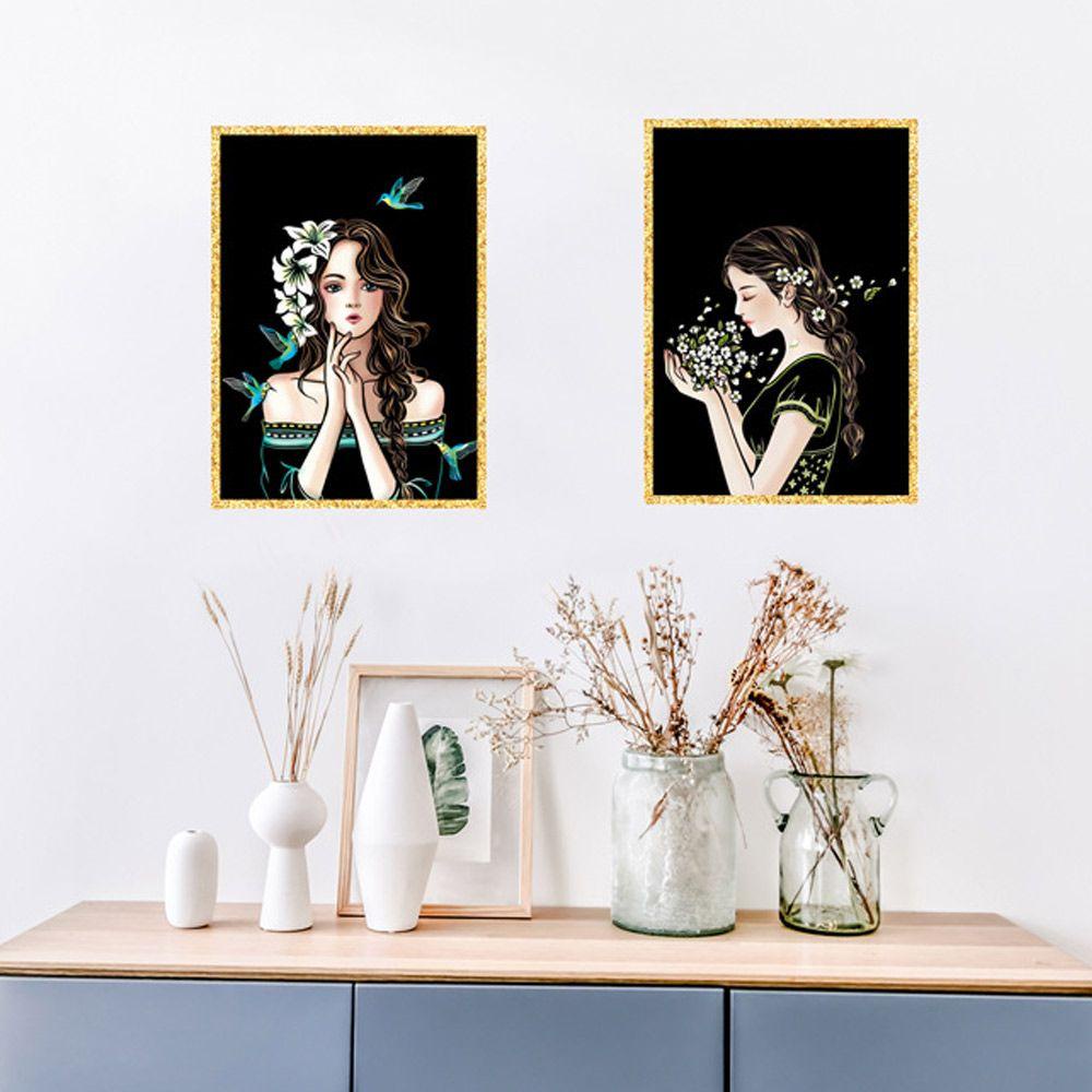 Set 5 Cuộn Băng Dính Kim Tuyến Nhiều Màu Sắc Dùng Trang Trí Scrapbook