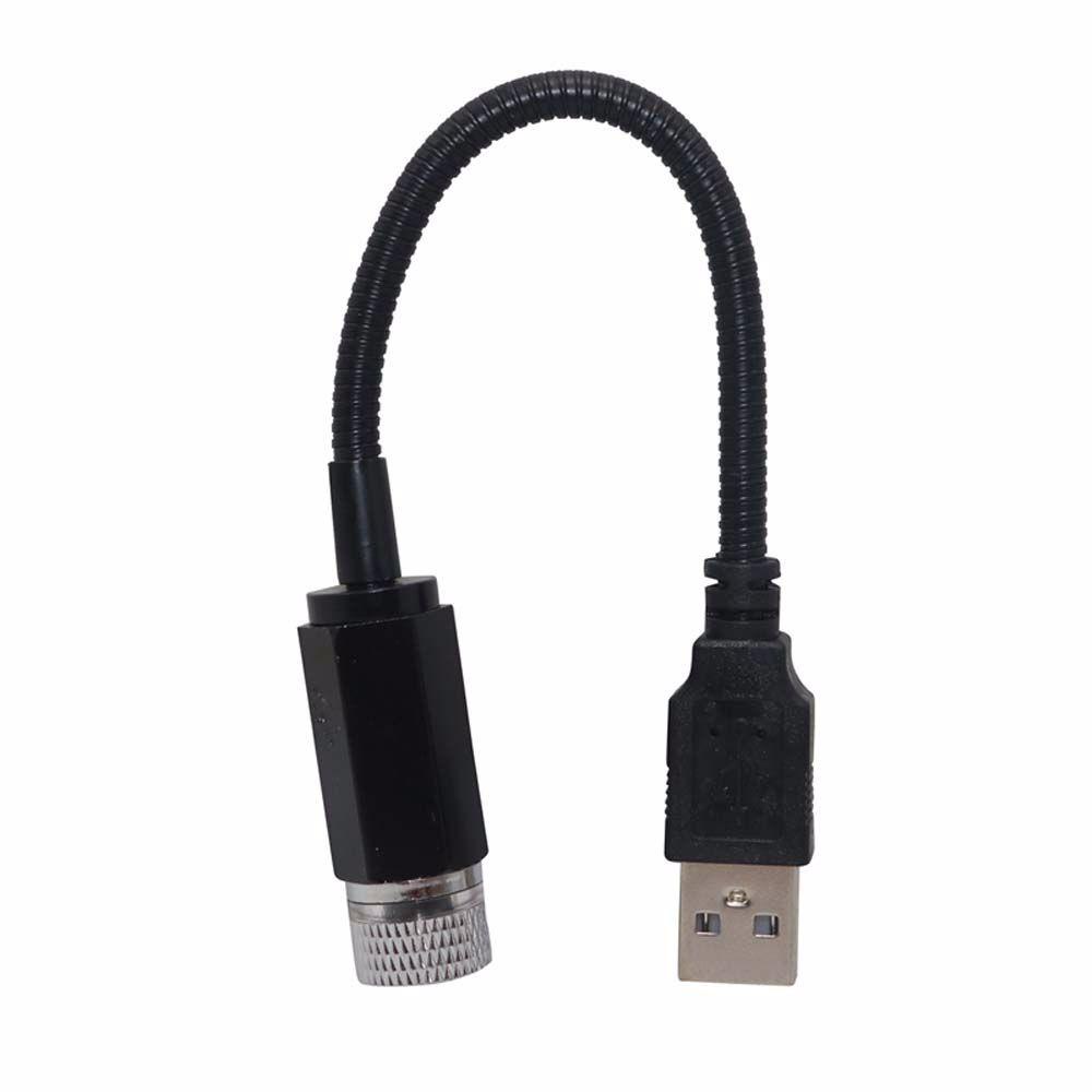 Norman Đèn Led Usb Mini Gắn Nóc Xe Hơi Họa Tiết Bầu Trời Sao