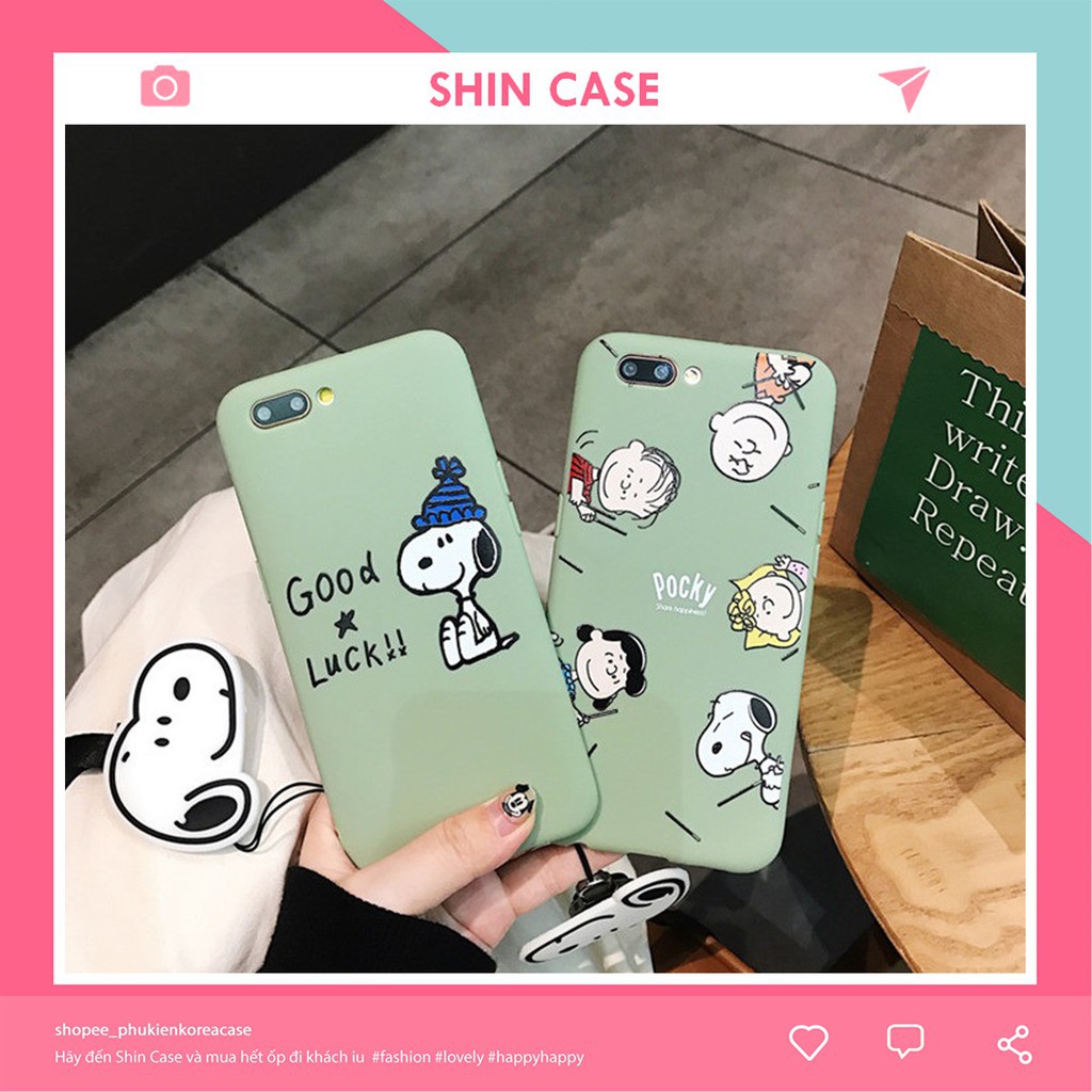 Ốp lưng iphone  Snoopy đáng yêu 5/5s/6/6plus/6s/6s plus/6/7/7plus/8/8plus/x/xs/xs max/11/11 pro/11 promax – Shin Case | BigBuy360 - bigbuy360.vn
