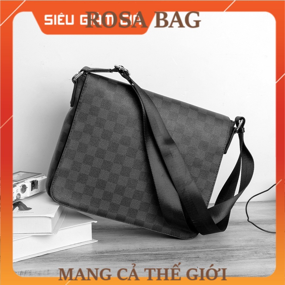 Túi đeo chéo nam túi đeo chéo nam caro lớn túi nam nhiều ngăn đựng vừa IPAD A4 ĐI LẠI tuideocheonguc Mys Bag - tx-0016