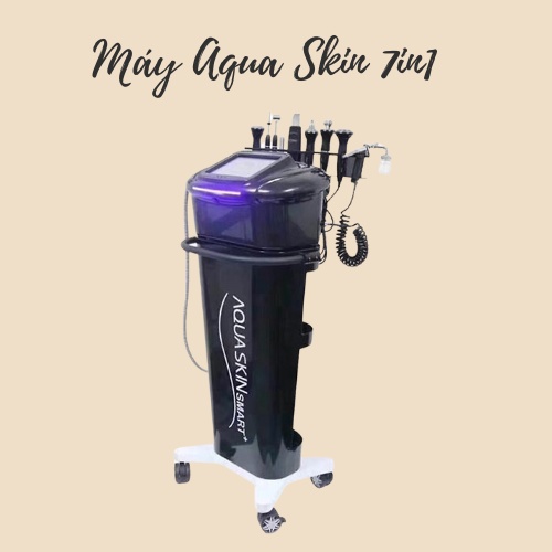 Máy aqua 9in1 | máy chăm sóc da đa năng 9in1 Aqua skin Smart