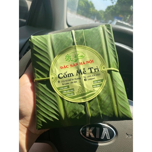 Cốm tươi gói lá sen/hút chân không 500gr