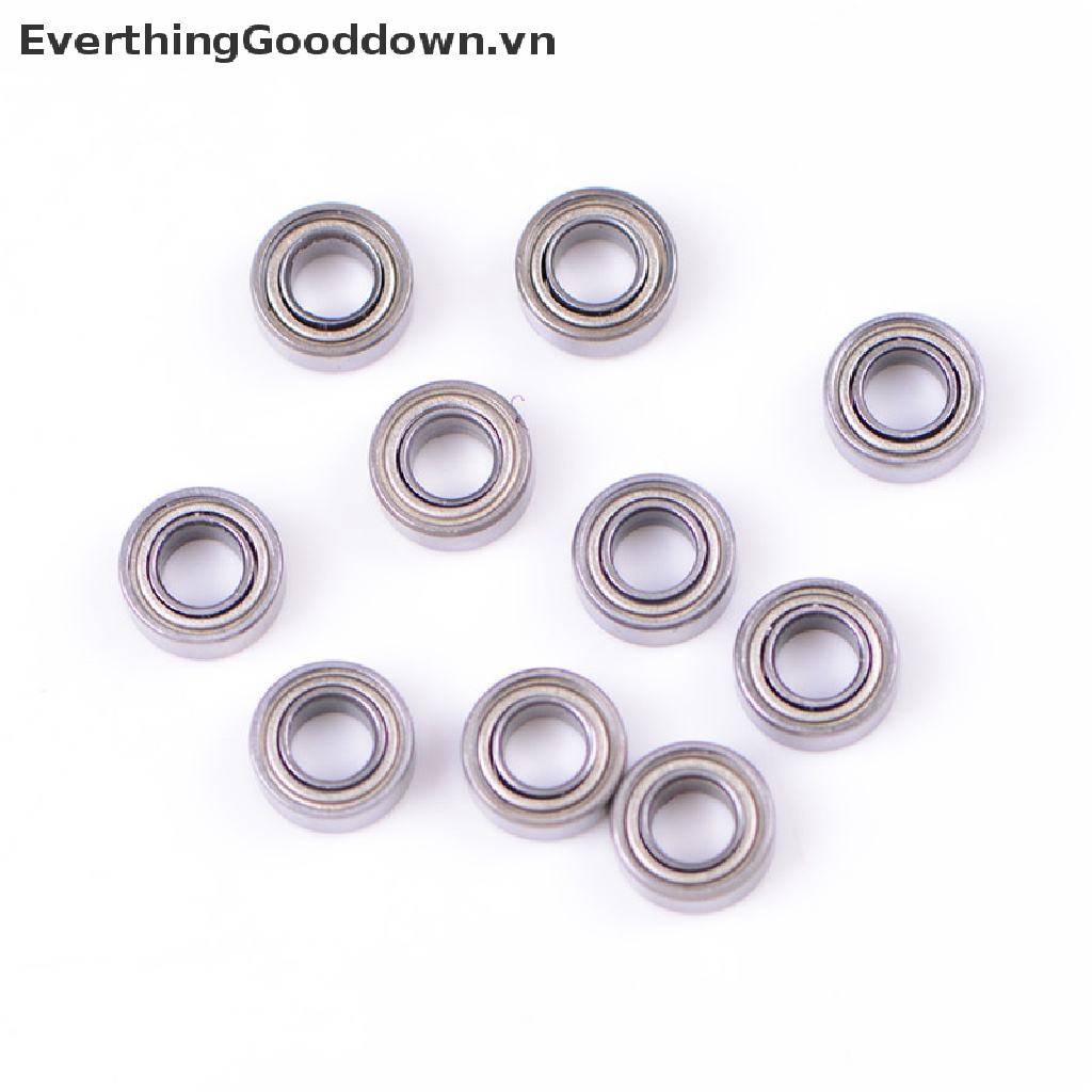 Everthinggooddown 10 Vòng Bi MR105ZZ L-1050 MR105 5x10x4 mm Set 1 10 Ổ Bi MR105ZZ ABEC-1 5 * 10 * 4 mm Chuyên Dụng  Phụ Kiện Bi Lăn MR105ZZ MR105ZZ Chuyên Dụng