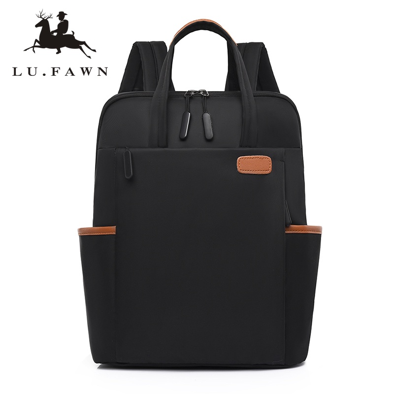 LUFAWN Ba Lô Đựng Laptop Vải Oxford Không Thấm Nước Sức Chứa Lớn Màu Sắc Thời Trang Có Ngăn Đựng Đèn Và Sáng （1258）