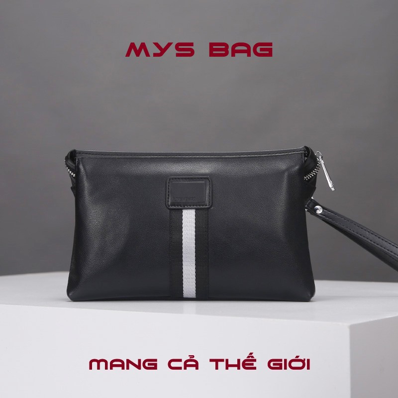 Túi đeo chéo ngực Clutch ví cầm tay nam nữ giá sỉ (Video thật) bản to Unisex Mys Rosa Bag