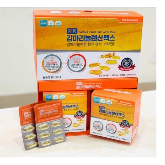 Primrose Oil Kwangdong Korea - Viên tinh chất hoa anh thảo Hàn Quốc Kwangdong 120 viên