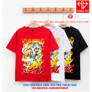 3 Màu Áo thun One Piece Luffy JOY BOY Gear 5 Mẫu Mới F209 Kanghyshop