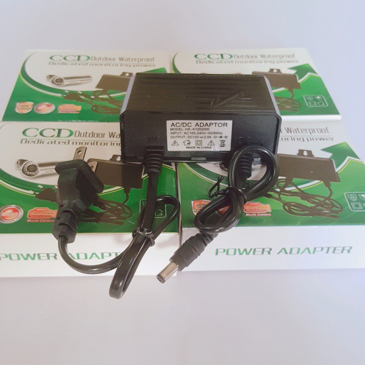 NGUỒN ADAPTER 12V-2A CHỐNG NƯỚC IP66 CHUYÊN DỤNG CHO CAMERA