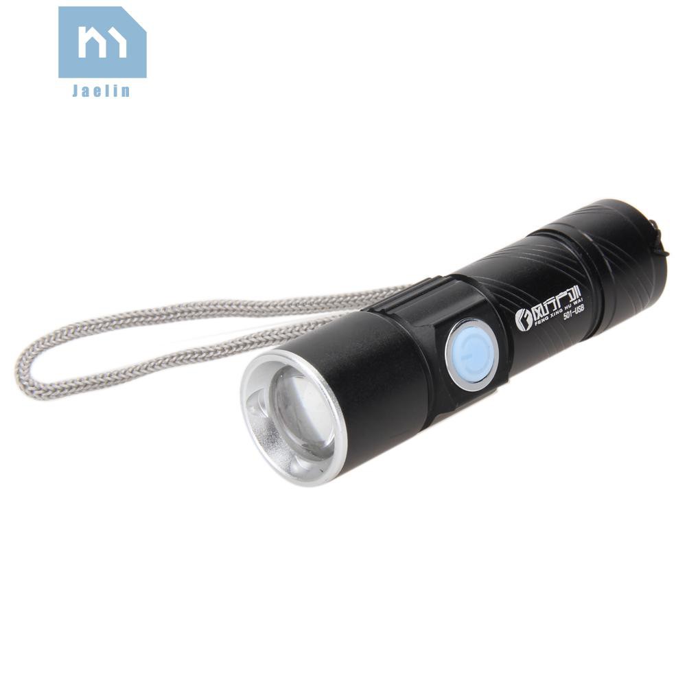 Đèn pin sáng 800lm CREE có thể sạc lại chống thấm nước cao cấp tiện dụng