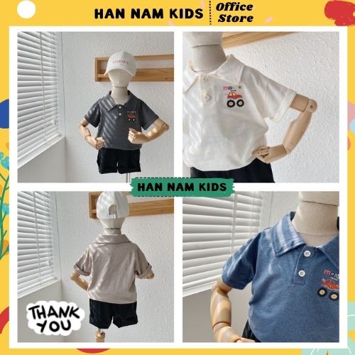 Áo thun bé trai Áo bé trai Hàn Quốc Han Nam Kids