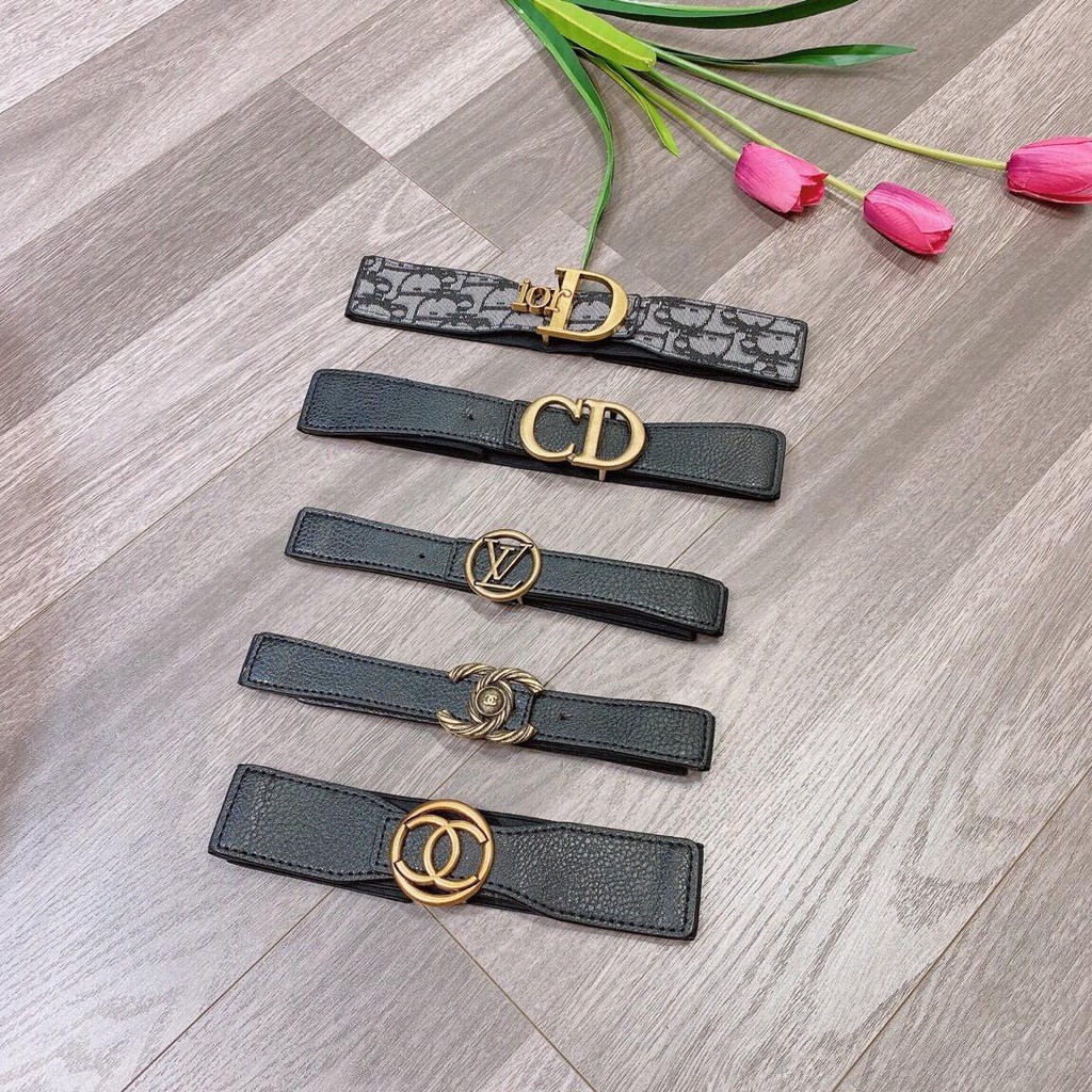 Đai thắt váy dành cho nữ có chun co giãn phối váy đầm. Hàng đẹp