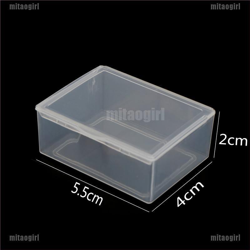 Hộp nhựa trong suốt đựng danh thiếp/ trang sức nhỏ thiết thực