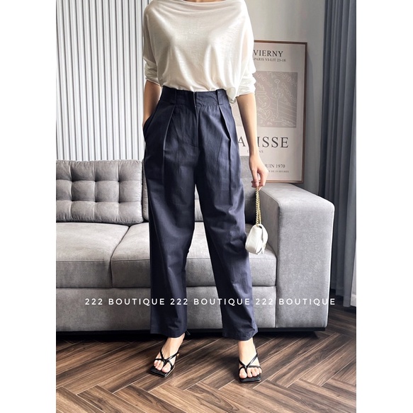 Quần kaki suông nhẹ 58q9