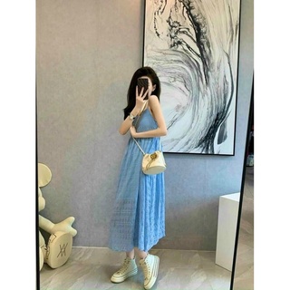 Đầm maxi 2 dây babydoll