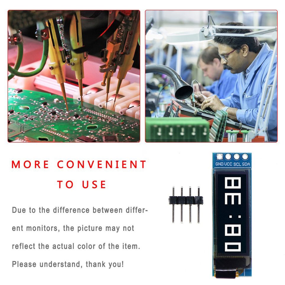 Mô đun hiển thị D8 128X32 tương thích 3.3V/5V cho STM32 | BigBuy360 - bigbuy360.vn